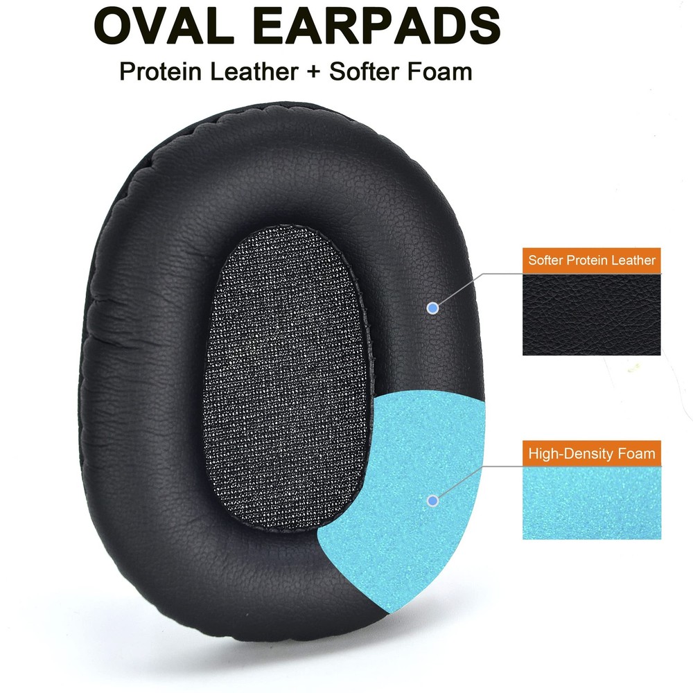 B450-XT Mod Kit Ear Pads + Mic Foam - defean Replacement Protein leather