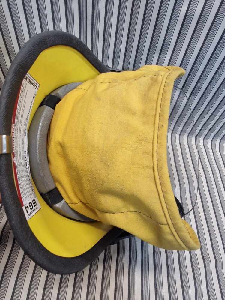Cairns Helmet, Fire Fighter Helmet Yellow