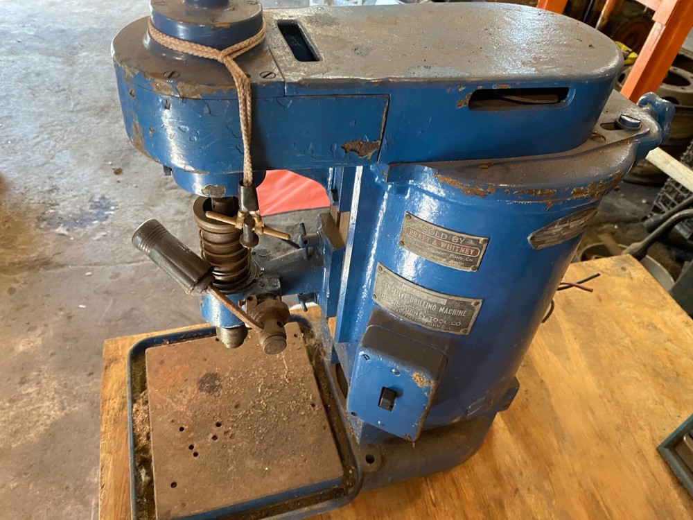 Pratt Whitney Sensitive Drilling Machine 220 Bench Drill Press NO SHIPPING