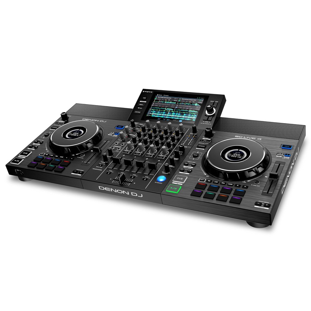 Denon DJ SC LIVE 4 Standalone Controller with Stem Live 4 Black