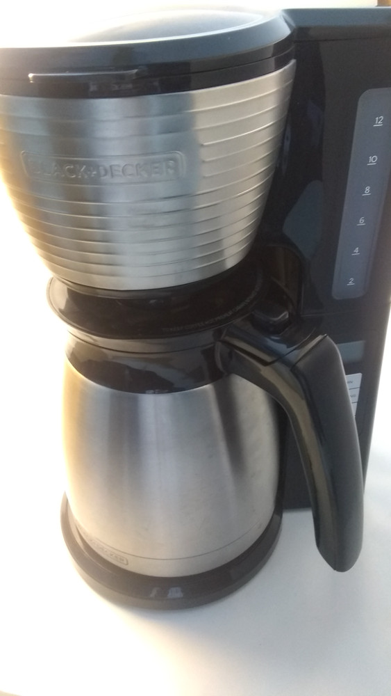 BLACK+DECKER 12-Cup Thermal Programmable Filter Coffee Machine (CM2046S)
