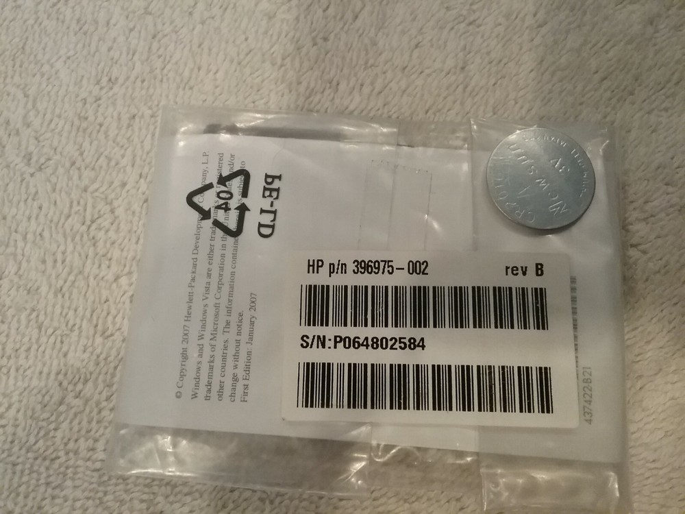 HP Computer Remote Control 396975-002