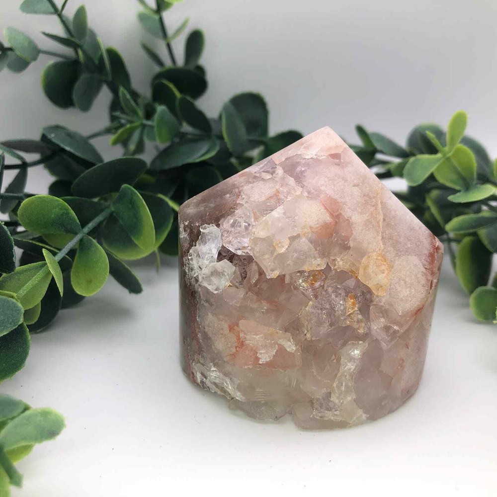 Pink Amethyst Crystal Tower A 2"x2"