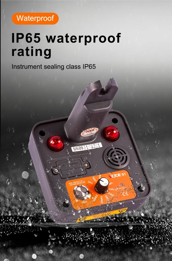 Non-contact High-voltage Electroscope Remote IP65 Rod Cable Detector Test Tool