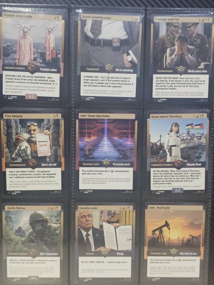 World War Woke War Path Complete First Edition Set (Non Holos)