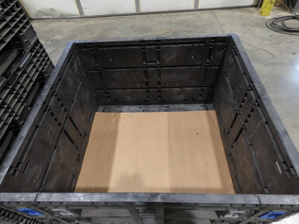 Orbis BulkPak Collapsible Bulk Container Bin 28.7 cu-ft 48 x 44.5" Stackable