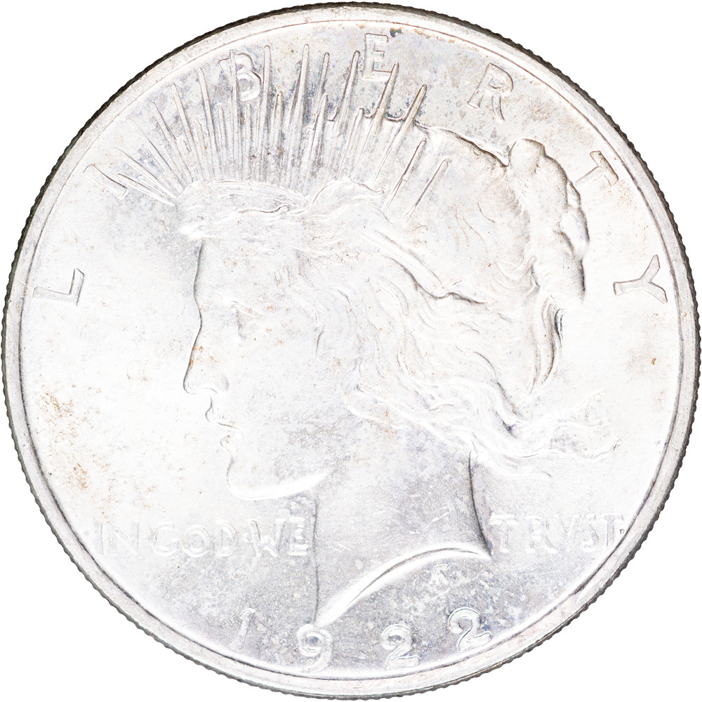 1922 $1 Peace Silver Dollar ~ Uncirculated