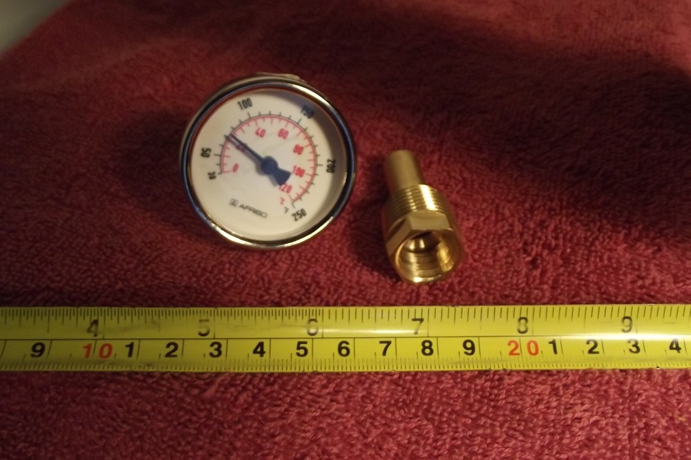 Afriso Temperature Gauge - Brand New