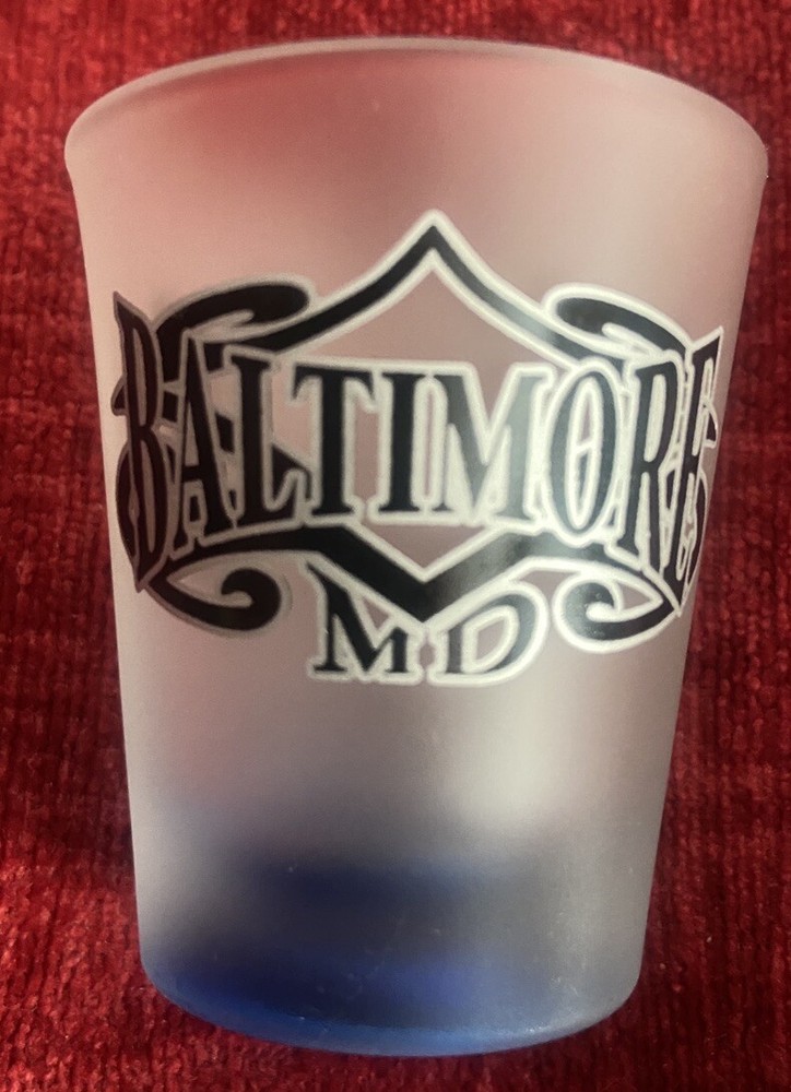 Baltimore MD Shot Glass
