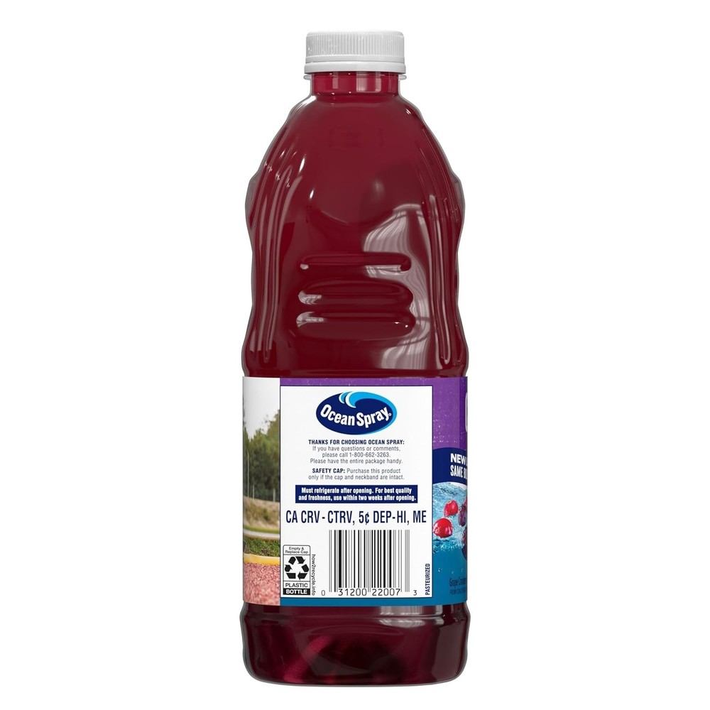 Cran-Grape Cranberry Grape Juice Drink, 64 Fl Oz Bottle