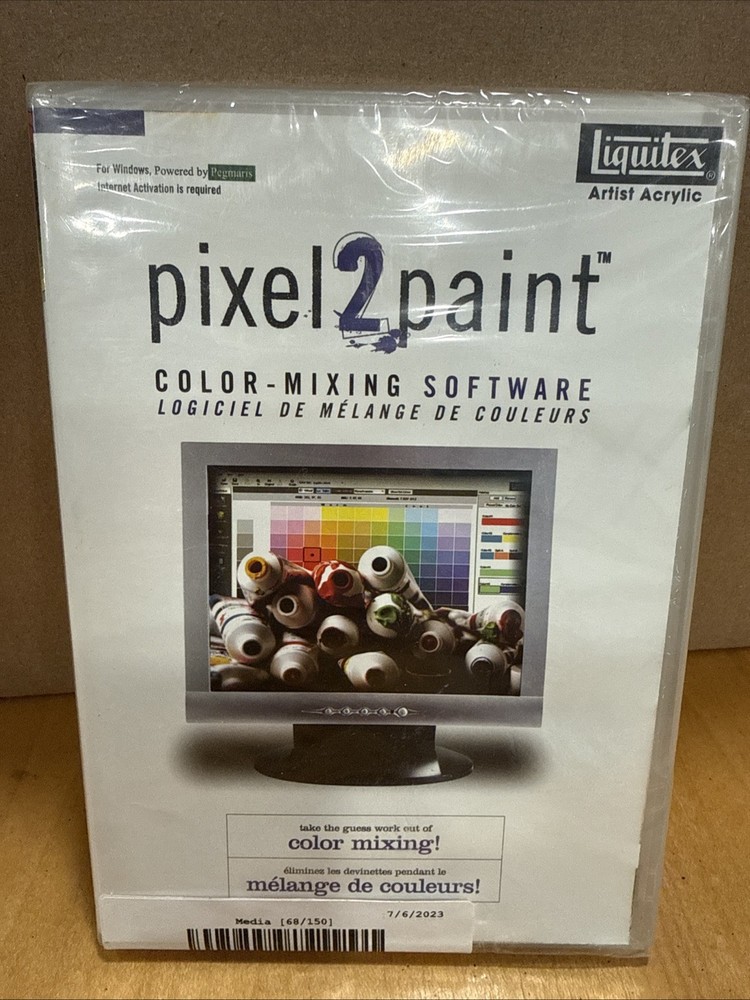 Pixel2Paint Color Mixing Software For Microsoft Windows 2006
