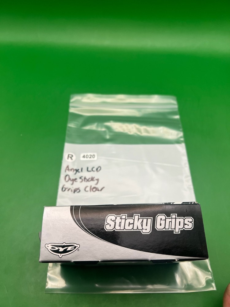 Angel LCD Dye Sticky Grips Clear Black