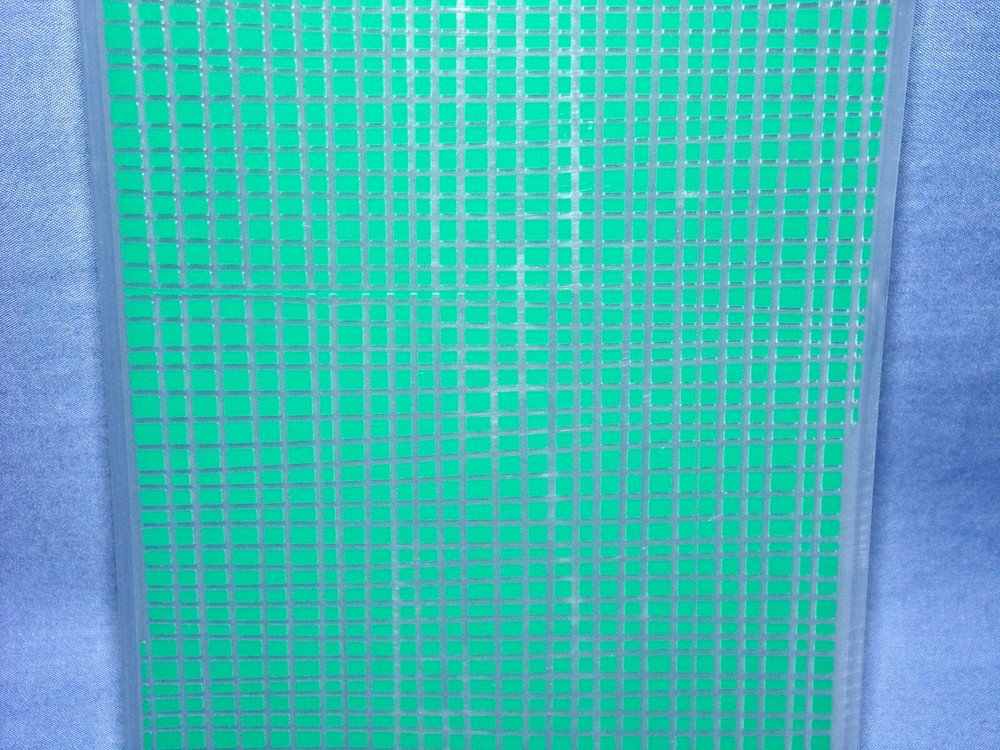 Diamond Press Slimline Embossing Folder Screen Texture Pattern Design All New