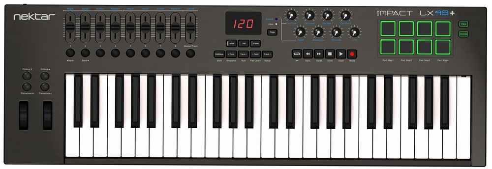 Nektar Impact LX49+ 49-key Keyboard Controller