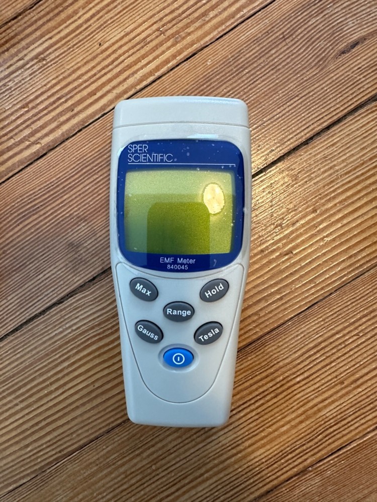 Sper Scientific 840045 EMF Meter Tested Working