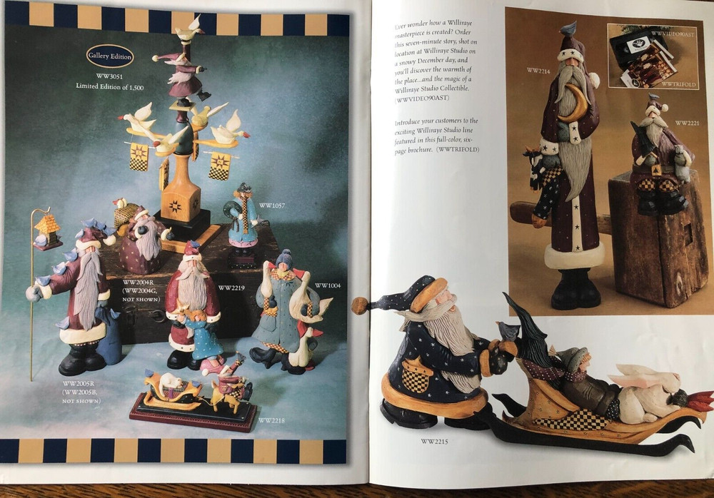 1998 WILLIRAYE STUDIO CATALOG