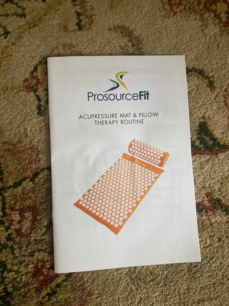 Pro source fit Acupressure Mat And Pillow Set