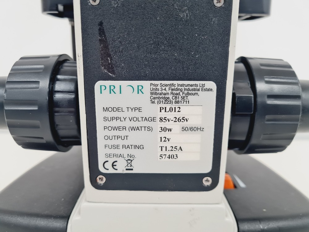 Prior PL012 Binocular Microscope With 4 x Objectives Lab