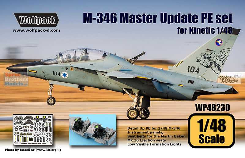 WPD48230 1:48 Wolfpack M-346 Master PE Update Set (KIN kit)