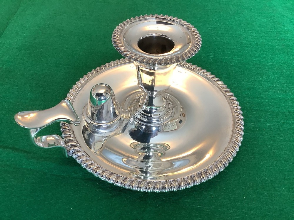 Silver plated Chamber Stick