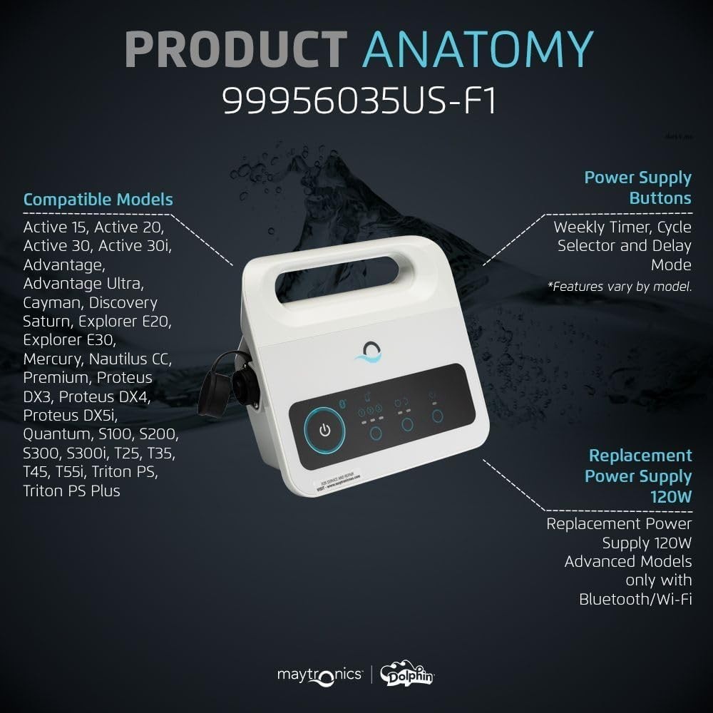 DOLPHIN Authentic Replacement Parts - Power Supply