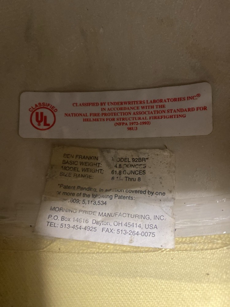 9/11 Firefighter Helmet.