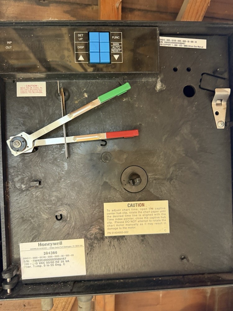HONEYWELL DR4500 CHART RECORDER