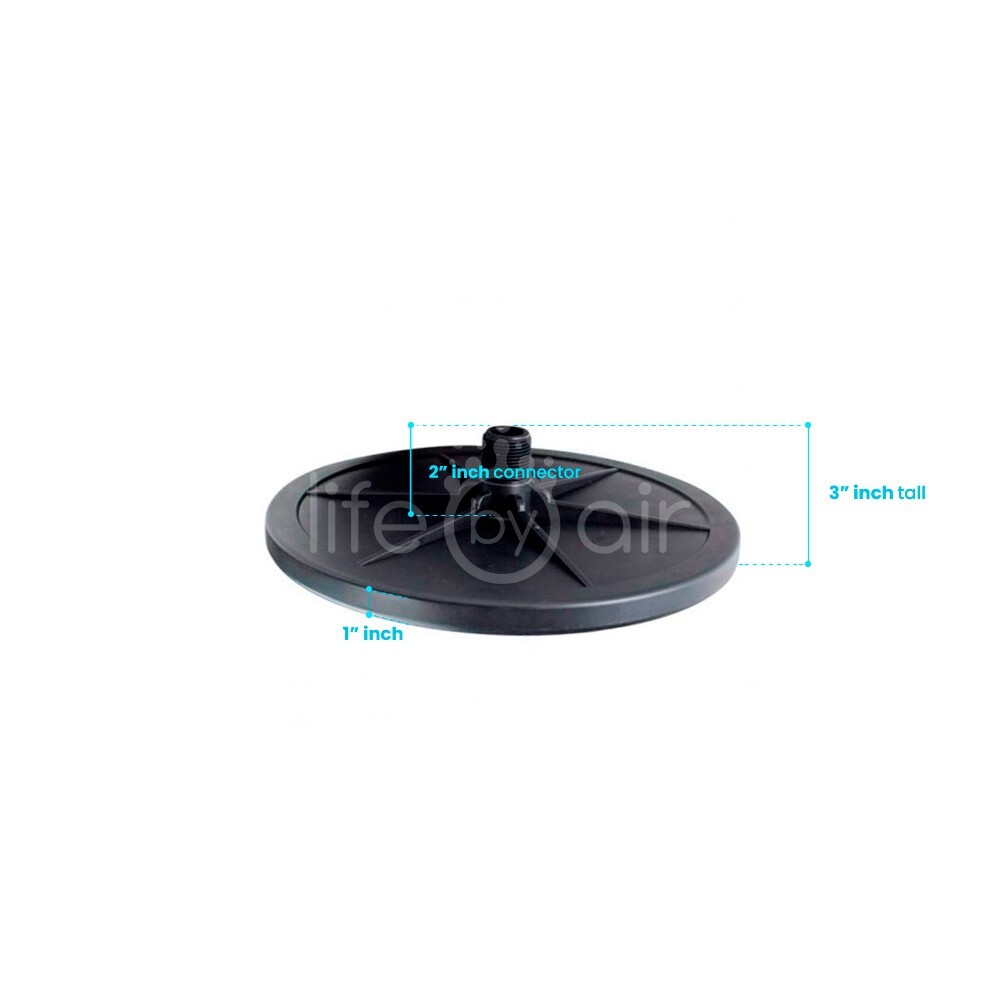 ECD350-E | 12” EPDM Fine Bubble Disc Diffuser | SSI Aeration Original (15 Pack)