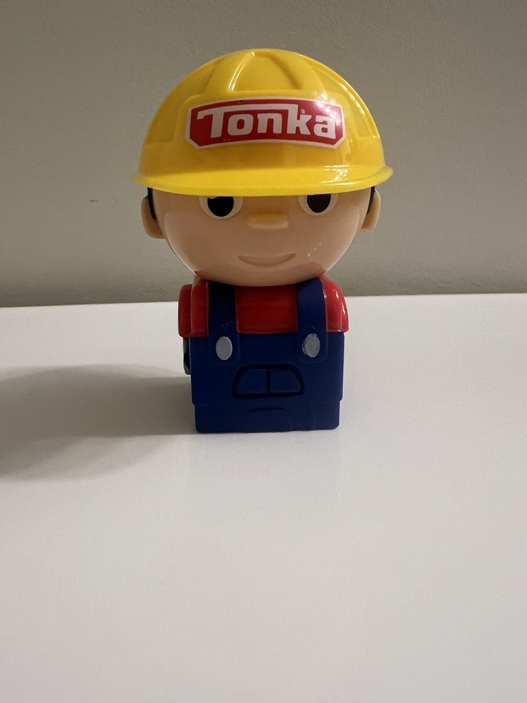 Hasbro 2017 Tonka Construction Worker Yellow  Hat 3" Tall 16