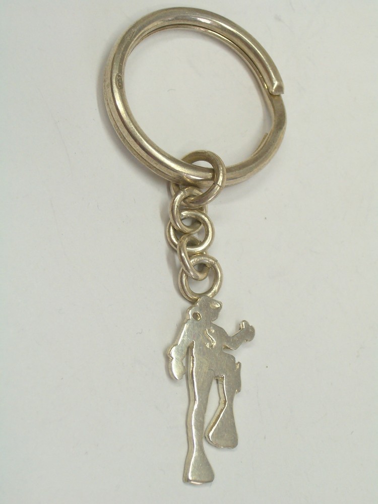 925 Silver KEYCHAIN with SUB - Brisè - Diver -