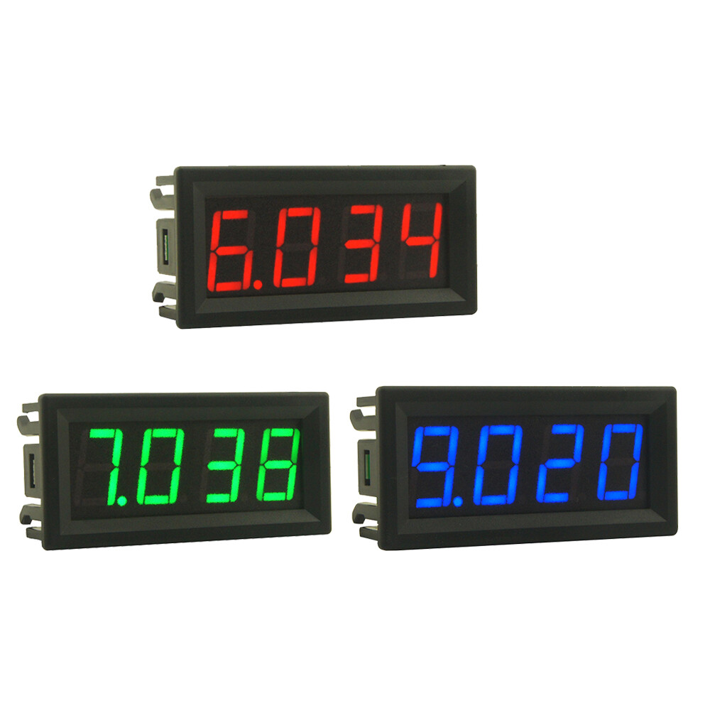 0-100V 0.56 in LED Mini Digital Voltmeter Voltage Meter Volt Panel Tester 4 Bits