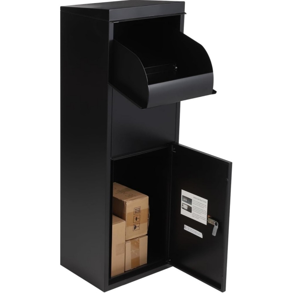 US Package Delivery Box with Combination Lock Anti-Theft Mailbox Parcel Drop Box