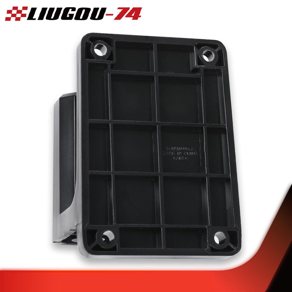 BLACK WALL MOUNT RACK FLOATING DISPLAY HANGER SAFE STORAGE HOOKS 1PCS