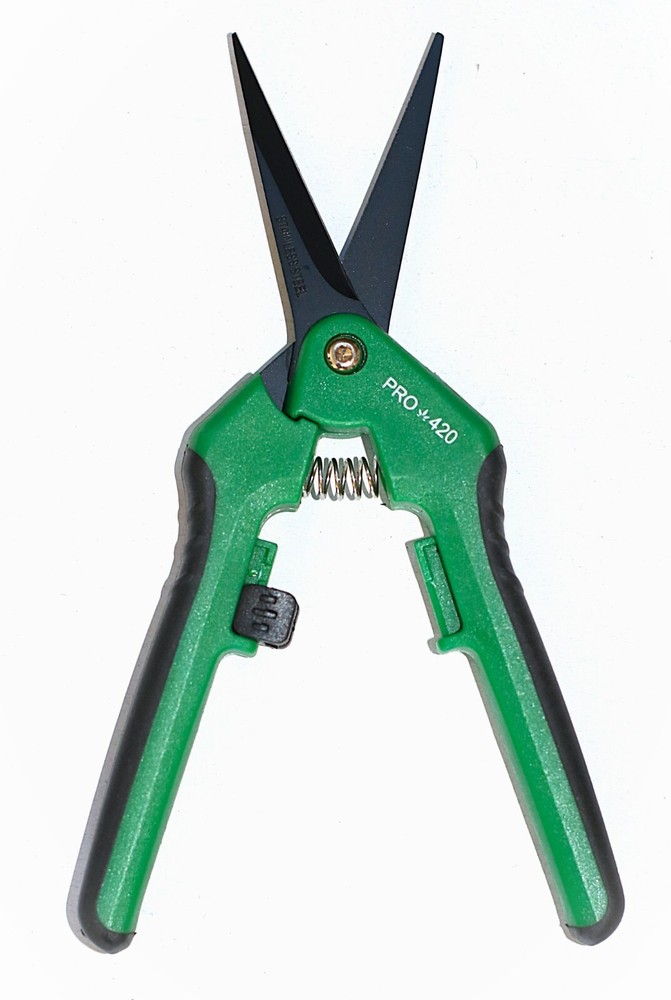 Professional Pruning Shears-PRO 420 Spring Loaded Manicure & Pruning Scissors
