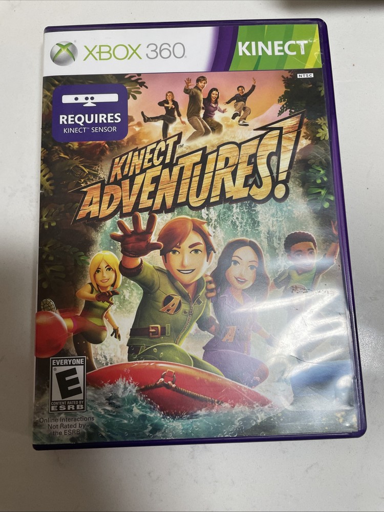 OFFICIAL Microsoft Xbox 360 Kinect System with Two Games FAST SHIP