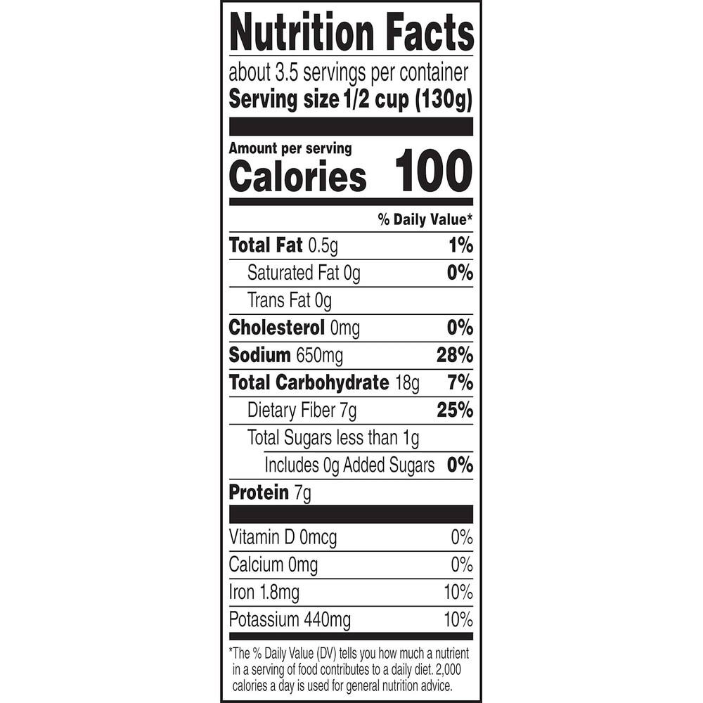 Low Fat Refried Black Beans, 16 Oz, 12 Pack