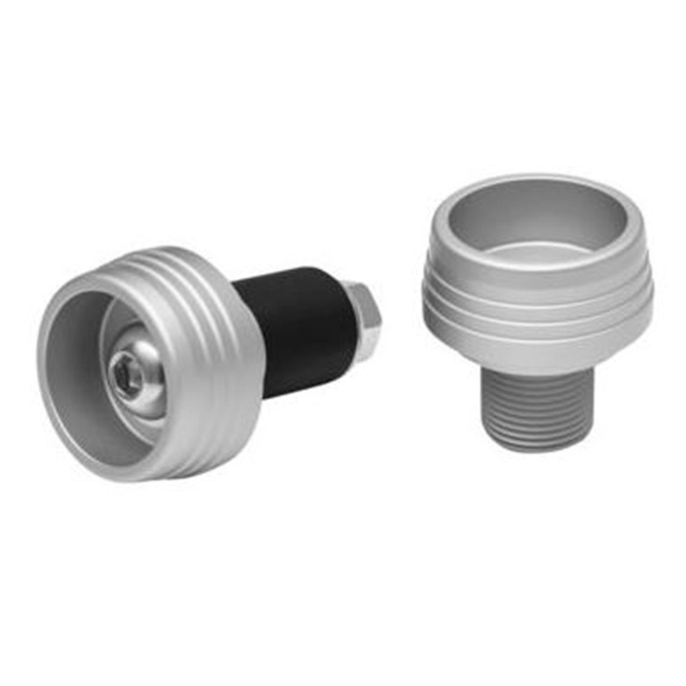Kuryakyn Lodestar Front Axle Sliders Front Axle Slider, Silver 3816