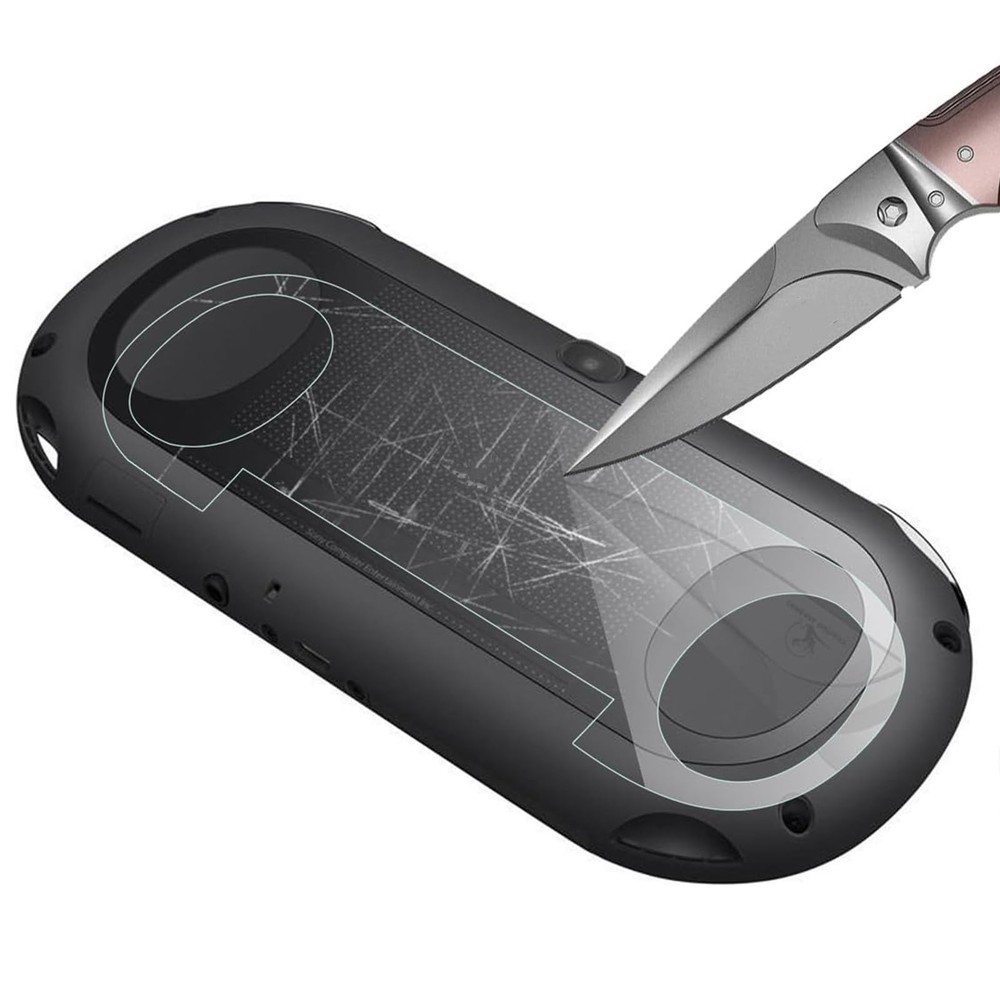AKWOX 2 Front+2 Back Covers Screen Protectors For PSV 2000 front and back