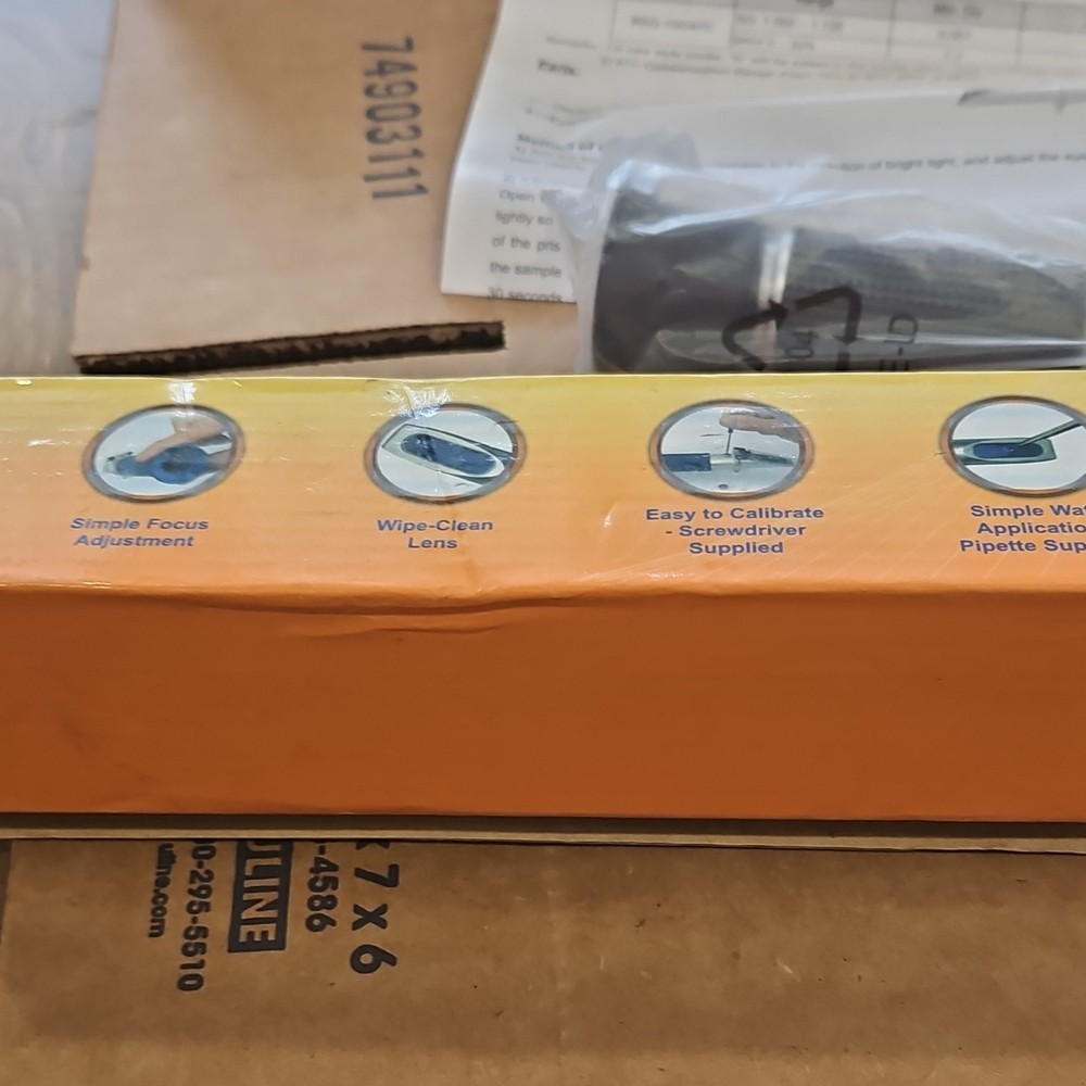 Grand Index Solution Enterprise RSG-100/ATC Handheld Refractometer Lab Oil Gem
