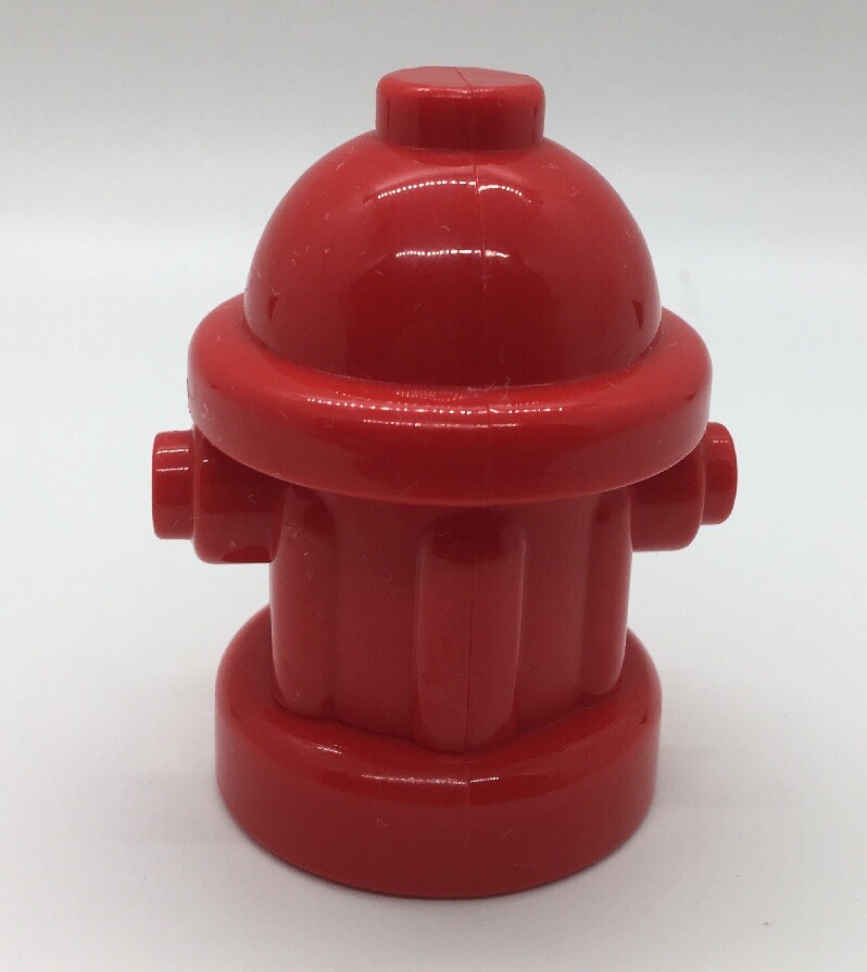 Vtech Smartville 3-2-1 Rescue Fire Station Replacement RED BIRD & FIRE HYDRANT