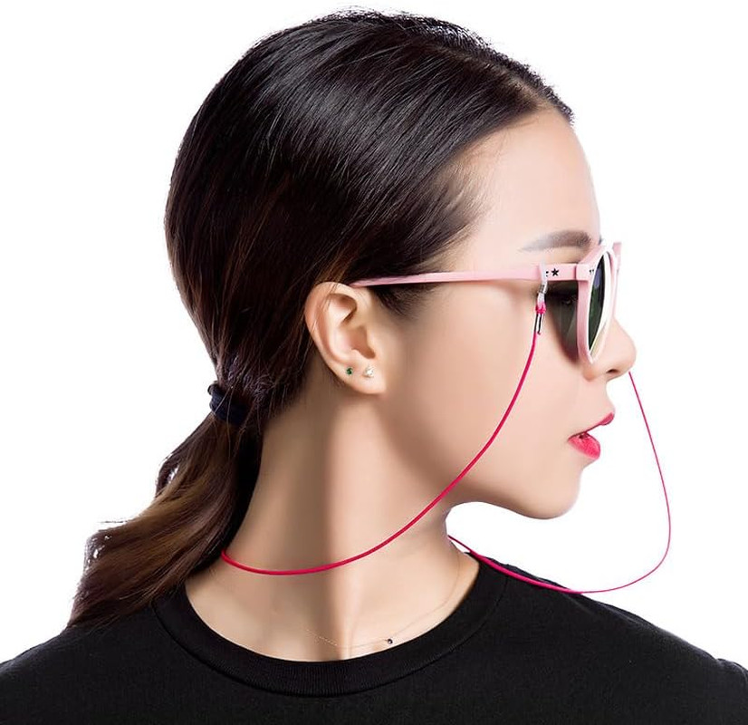 Glasses Strap,Securely Keep Your Eyeglasses around Your Neck, Practical Sunglass