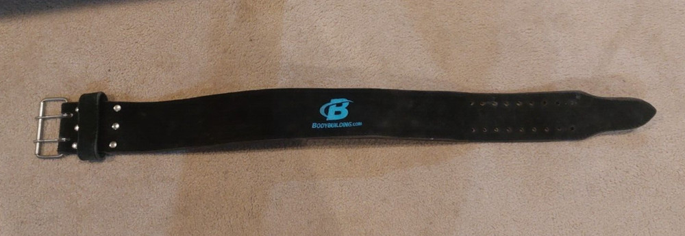 BODYBUILDING.COM 4" WEIGHT LIFTING BELT, 44" LONG