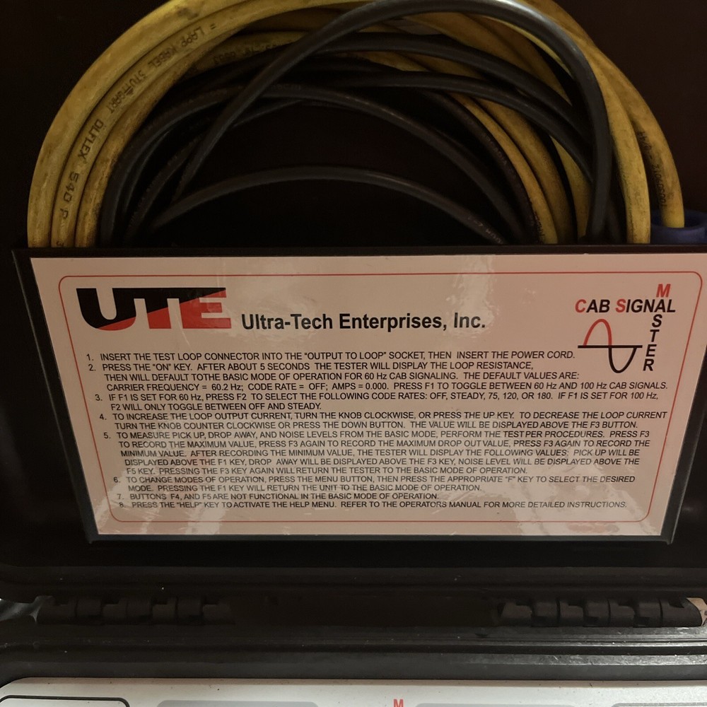 UTE – Ultra Tech Ent. – Cab Signal Master