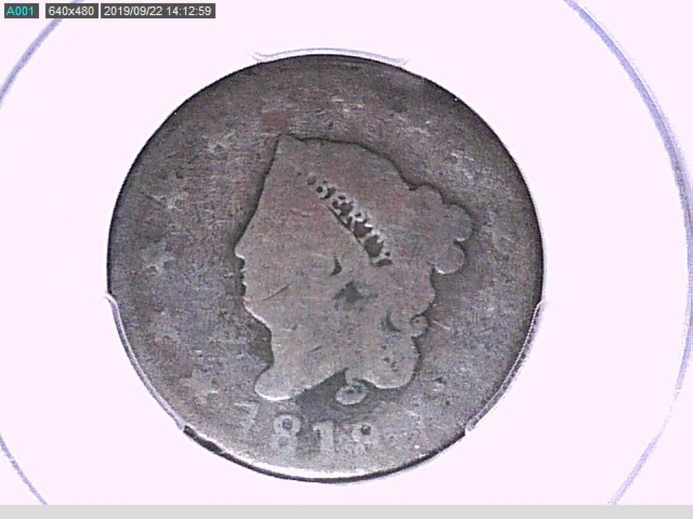 1818 Large Cent PCGS Genuine 24862412 Video
