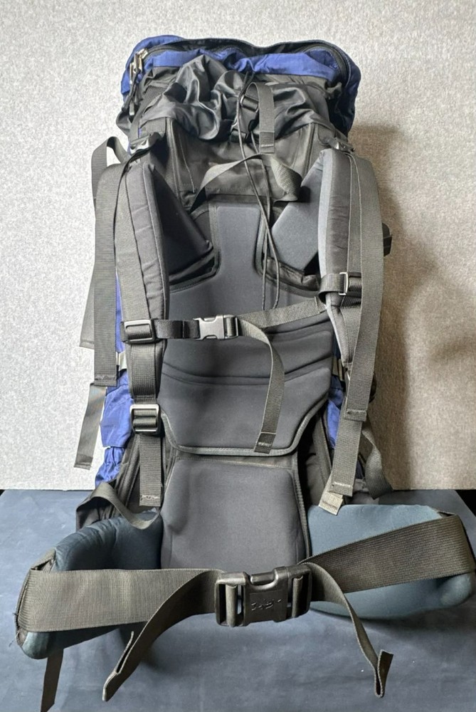 Arc'teryx Bora 75 Backpack Hiking Camping Internal Frame Black Blue Large Pack