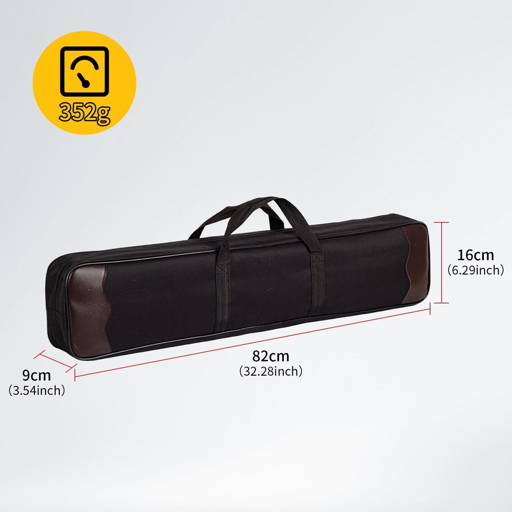 Takedown Recurve Bow Case Double Layer Bag Portable Soft Archery Storage