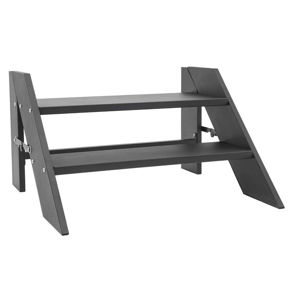 Step Ladder Foldable Step Stool 2 Steps Folding RV Steps Camper Steps Outdoor
