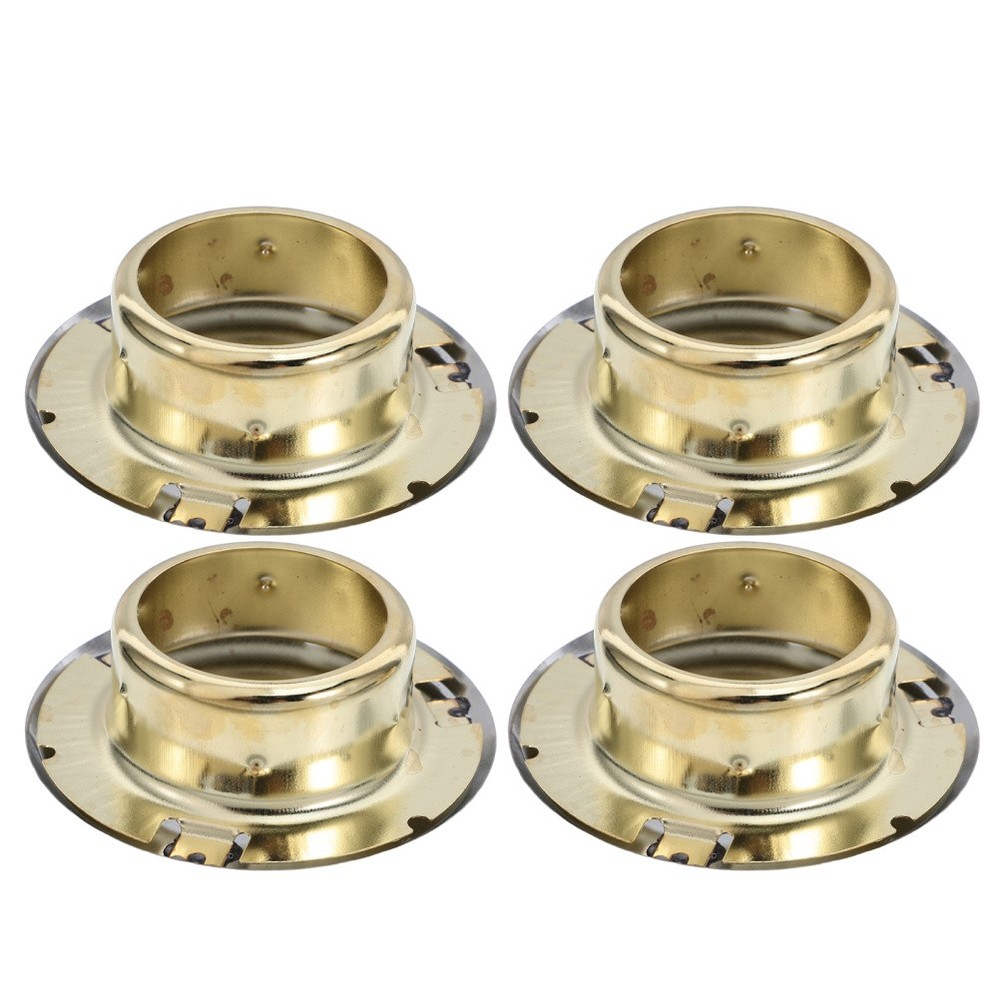 4 Pcs Fire Sprinkler Head Cover Plate Ceiling Nozzle Mount Thread