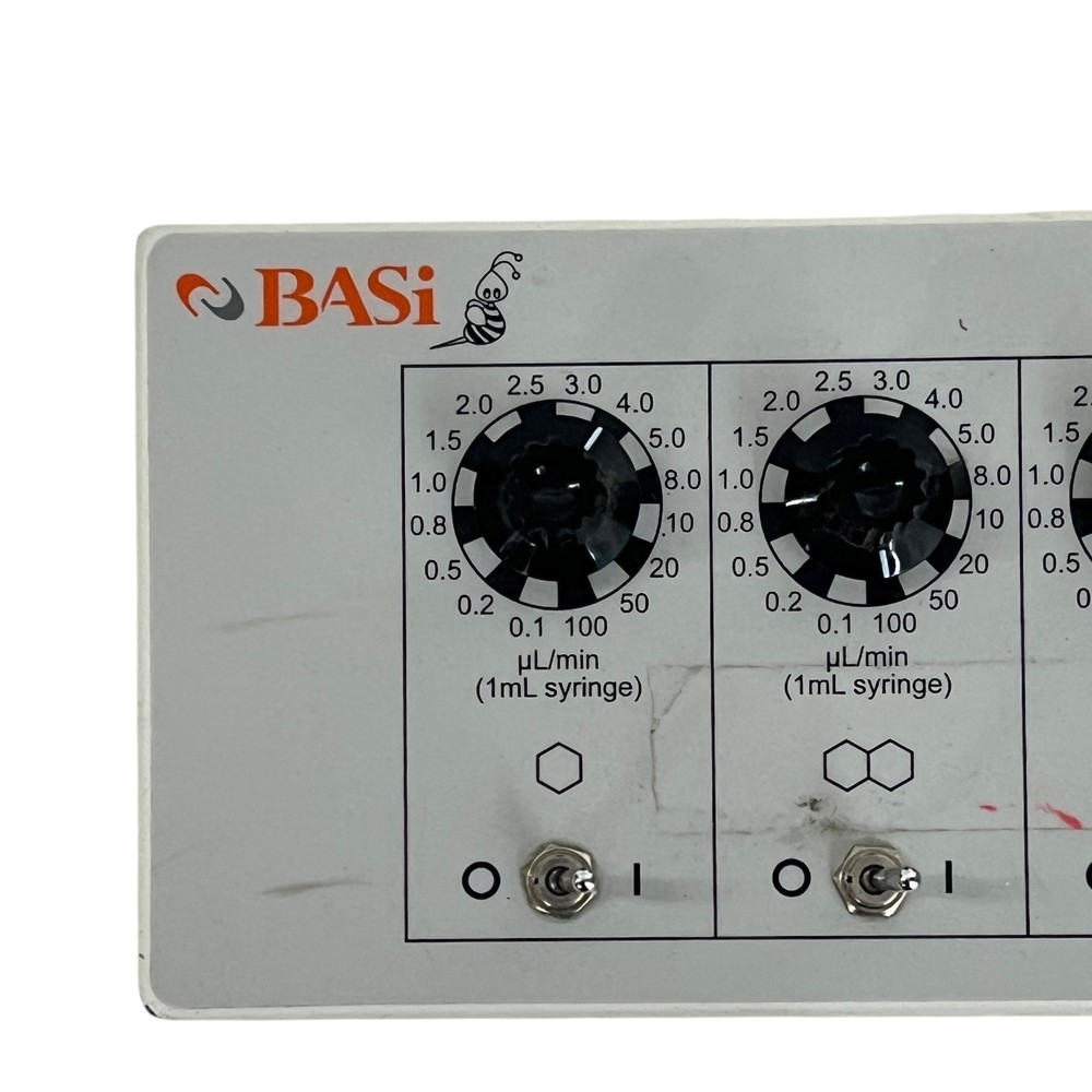 Bioanalytical Systems BASi MD-1001 Baby Bee Syringe Pump with BeeHive Controller