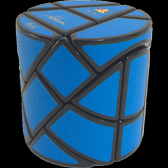 Ghost Cube Hedgehog Blue Labels - Meffert's Rotation Puzzle